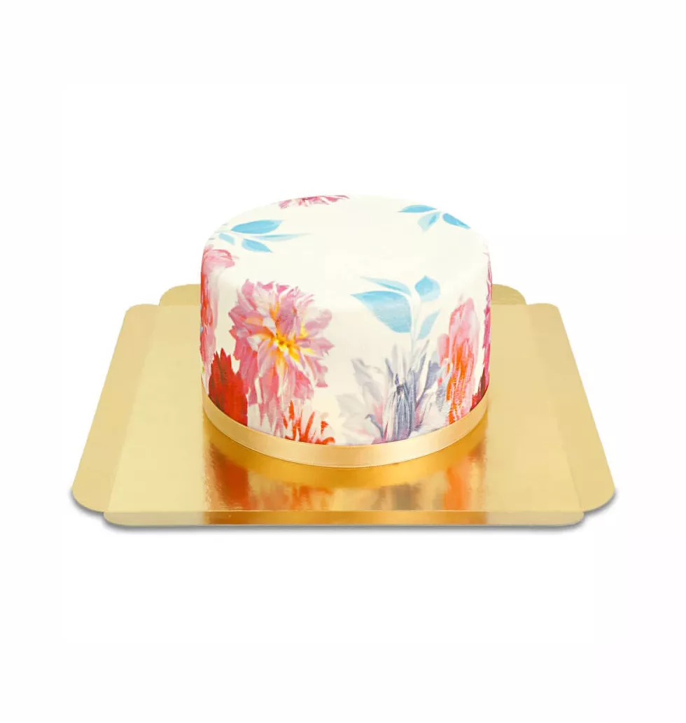 Celebrate with a Stunning Flower Cake