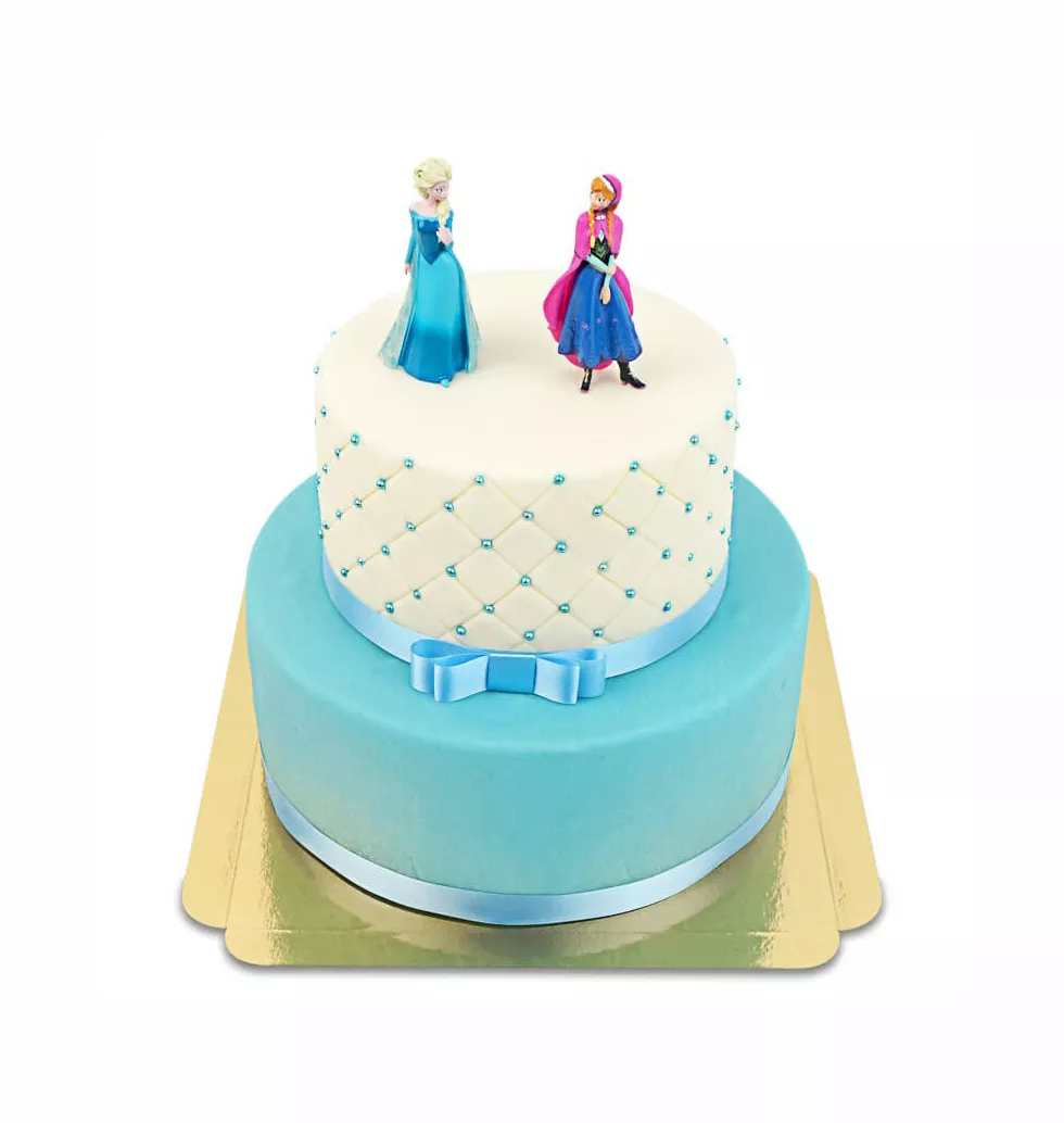 Frozen-Themed Cake for Magical Parties