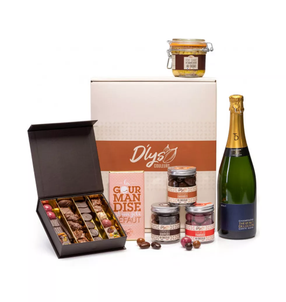 Artisan Chocolate & Bubbly Delight