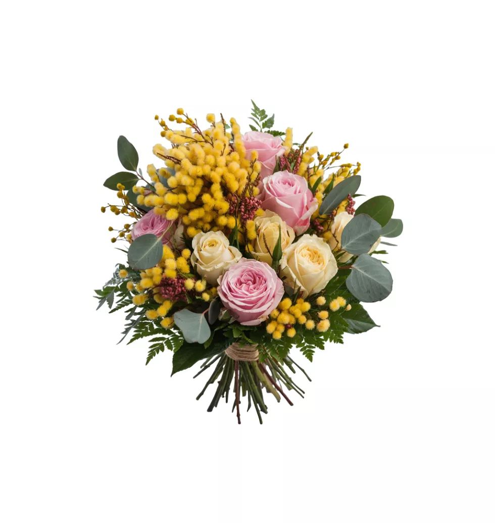 Delightful Seasonal Flower Bouquet